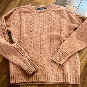 Puritan wool Sweater in Rust Orange